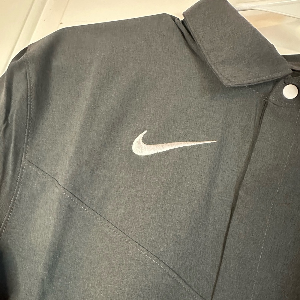 Nike Dri Fit Gray Polo Shirt